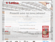 Tablet Screenshot of letina.com